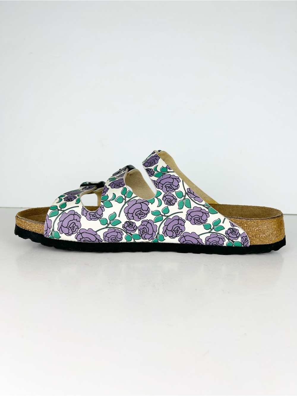 Birkenstock Papillio Florida Purple Rose Birko-Flor Three Strap Sandal EU 41 - Picture 6 of 13
